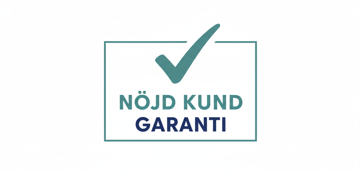 Nöjd kund garanti
